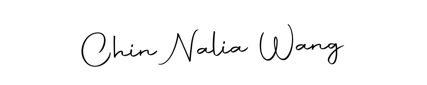 Use a signature maker to create a handwritten signature online. With this signature software, you can design (Autography-DOLnW) your own signature for name Chin Nalia Wang. Chin Nalia Wang signature style 10 images and pictures png