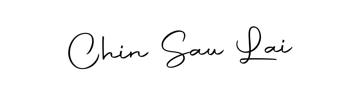 Make a beautiful signature design for name Chin Sau Lai. Use this online signature maker to create a handwritten signature for free. Chin Sau Lai signature style 10 images and pictures png