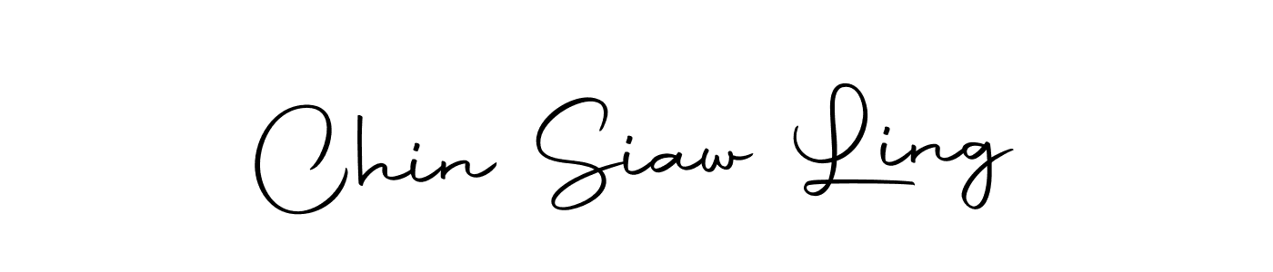if you are searching for the best signature style for your name Chin Siaw Ling. so please give up your signature search. here we have designed multiple signature styles  using Autography-DOLnW. Chin Siaw Ling signature style 10 images and pictures png