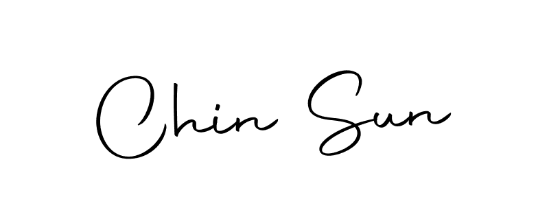 How to make Chin Sun signature? Autography-DOLnW is a professional autograph style. Create handwritten signature for Chin Sun name. Chin Sun signature style 10 images and pictures png