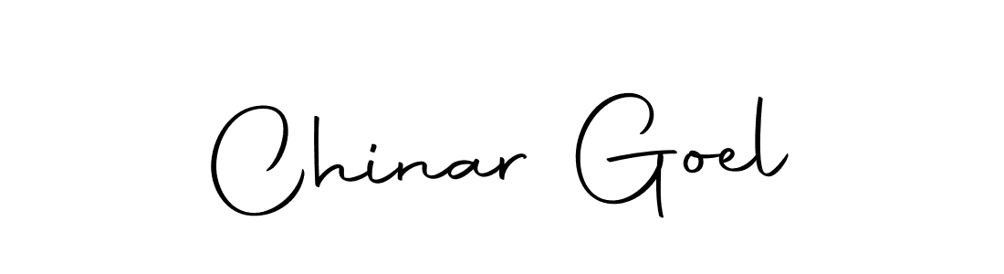 How to make Chinar Goel name signature. Use Autography-DOLnW style for creating short signs online. This is the latest handwritten sign. Chinar Goel signature style 10 images and pictures png