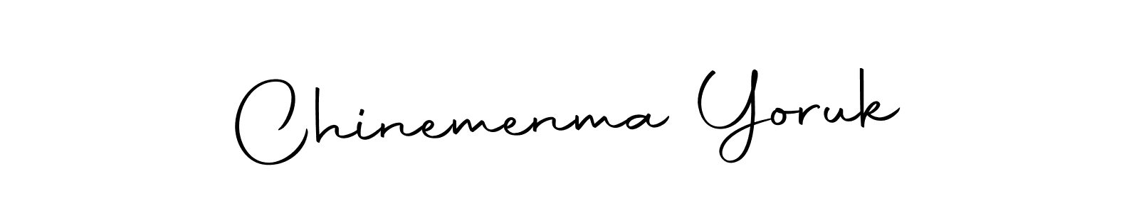 Also we have Chinemenma Yoruk name is the best signature style. Create professional handwritten signature collection using Autography-DOLnW autograph style. Chinemenma Yoruk signature style 10 images and pictures png