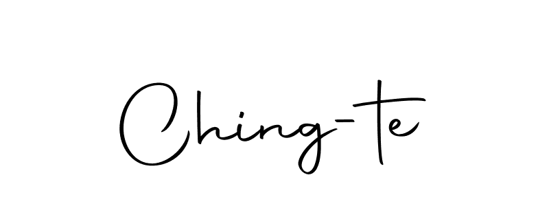 It looks lik you need a new signature style for name Ching-te. Design unique handwritten (Autography-DOLnW) signature with our free signature maker in just a few clicks. Ching-te signature style 10 images and pictures png