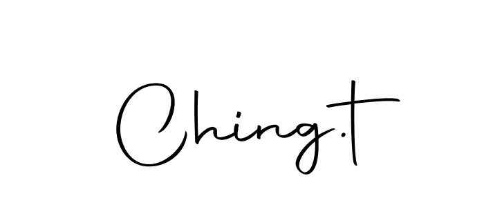You can use this online signature creator to create a handwritten signature for the name Ching.t. This is the best online autograph maker. Ching.t signature style 10 images and pictures png
