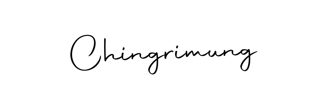 Make a beautiful signature design for name Chingrimung. With this signature (Autography-DOLnW) style, you can create a handwritten signature for free. Chingrimung signature style 10 images and pictures png