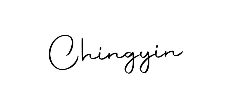 You should practise on your own different ways (Autography-DOLnW) to write your name (Chingyin) in signature. don't let someone else do it for you. Chingyin signature style 10 images and pictures png