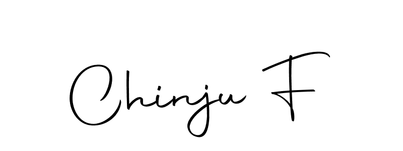 Chinju F stylish signature style. Best Handwritten Sign (Autography-DOLnW) for my name. Handwritten Signature Collection Ideas for my name Chinju F. Chinju F signature style 10 images and pictures png