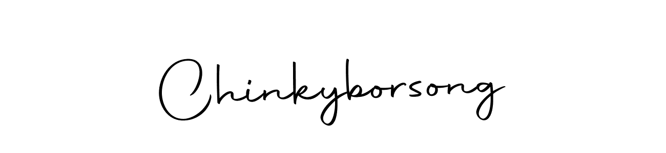 Make a beautiful signature design for name Chinkyborsong. Use this online signature maker to create a handwritten signature for free. Chinkyborsong signature style 10 images and pictures png