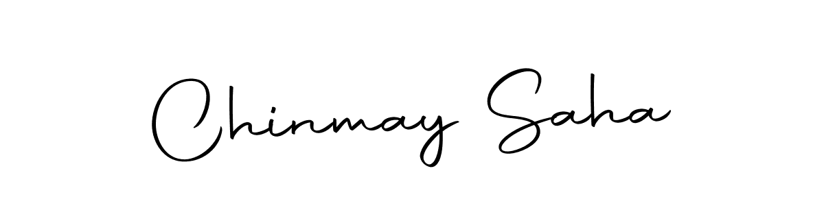 Design your own signature with our free online signature maker. With this signature software, you can create a handwritten (Autography-DOLnW) signature for name Chinmay Saha. Chinmay Saha signature style 10 images and pictures png