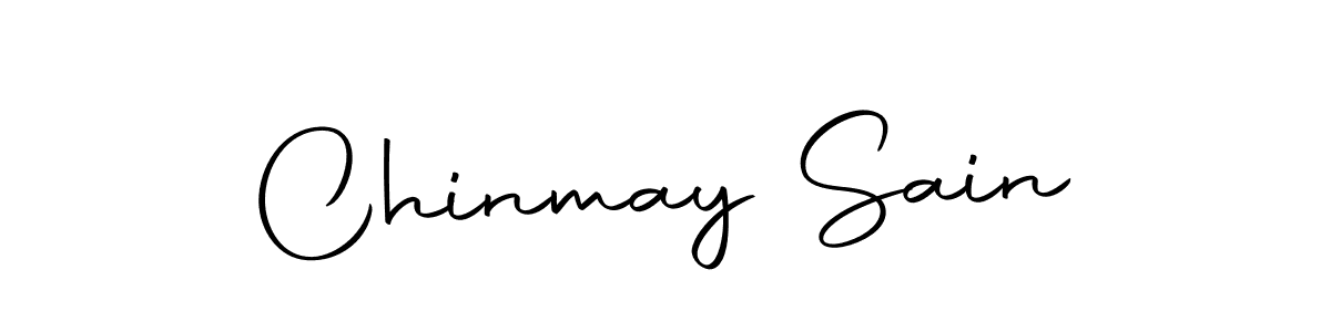 Also we have Chinmay Sain name is the best signature style. Create professional handwritten signature collection using Autography-DOLnW autograph style. Chinmay Sain signature style 10 images and pictures png