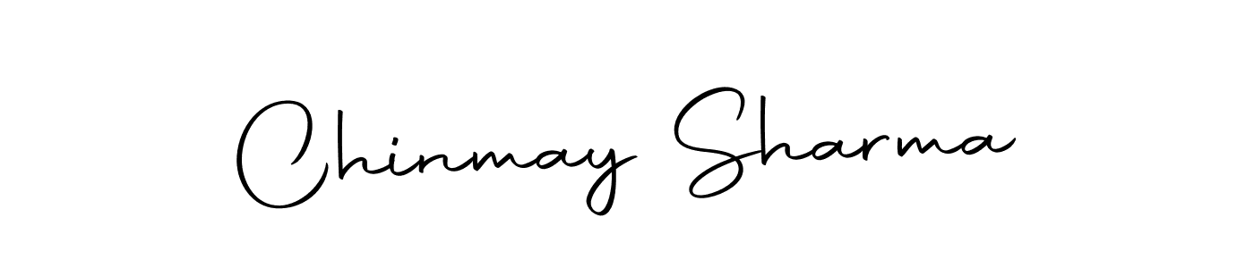 Design your own signature with our free online signature maker. With this signature software, you can create a handwritten (Autography-DOLnW) signature for name Chinmay Sharma. Chinmay Sharma signature style 10 images and pictures png