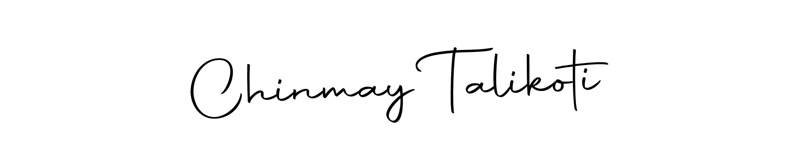 if you are searching for the best signature style for your name Chinmay Talikoti. so please give up your signature search. here we have designed multiple signature styles  using Autography-DOLnW. Chinmay Talikoti signature style 10 images and pictures png