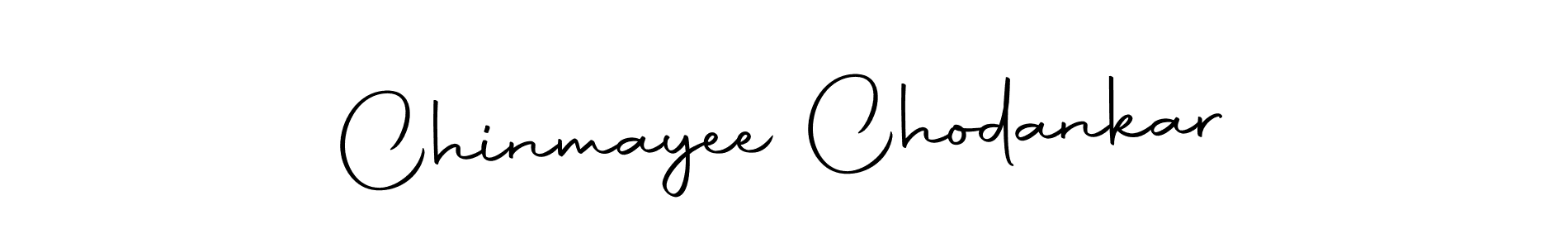 Make a beautiful signature design for name Chinmayee Chodankar. With this signature (Autography-DOLnW) style, you can create a handwritten signature for free. Chinmayee Chodankar signature style 10 images and pictures png