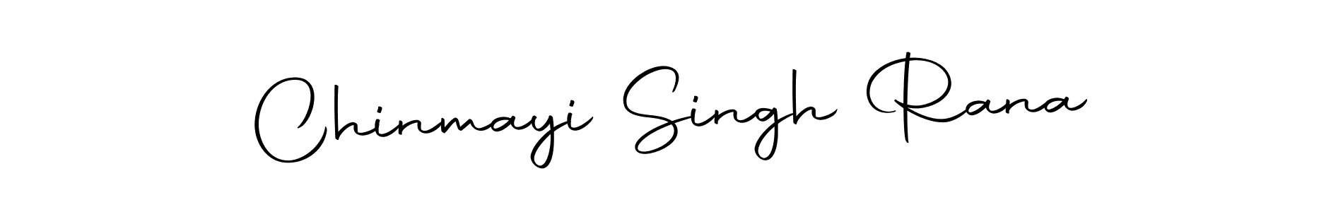 Make a short Chinmayi Singh Rana signature style. Manage your documents anywhere anytime using Autography-DOLnW. Create and add eSignatures, submit forms, share and send files easily. Chinmayi Singh Rana signature style 10 images and pictures png
