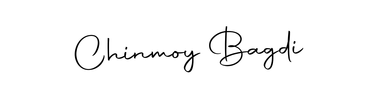 How to make Chinmoy Bagdi name signature. Use Autography-DOLnW style for creating short signs online. This is the latest handwritten sign. Chinmoy Bagdi signature style 10 images and pictures png