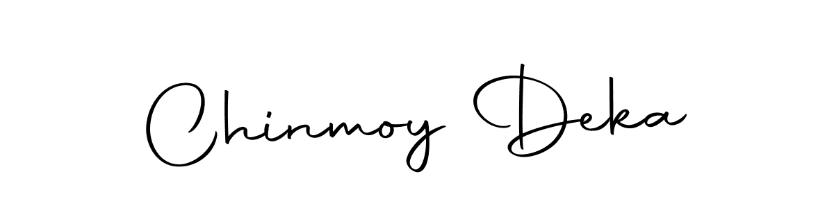 Use a signature maker to create a handwritten signature online. With this signature software, you can design (Autography-DOLnW) your own signature for name Chinmoy Deka. Chinmoy Deka signature style 10 images and pictures png
