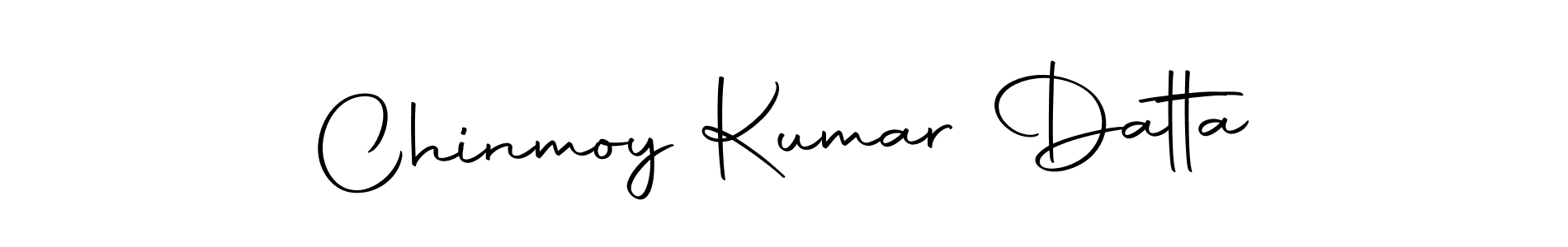 How to make Chinmoy Kumar Datta name signature. Use Autography-DOLnW style for creating short signs online. This is the latest handwritten sign. Chinmoy Kumar Datta signature style 10 images and pictures png