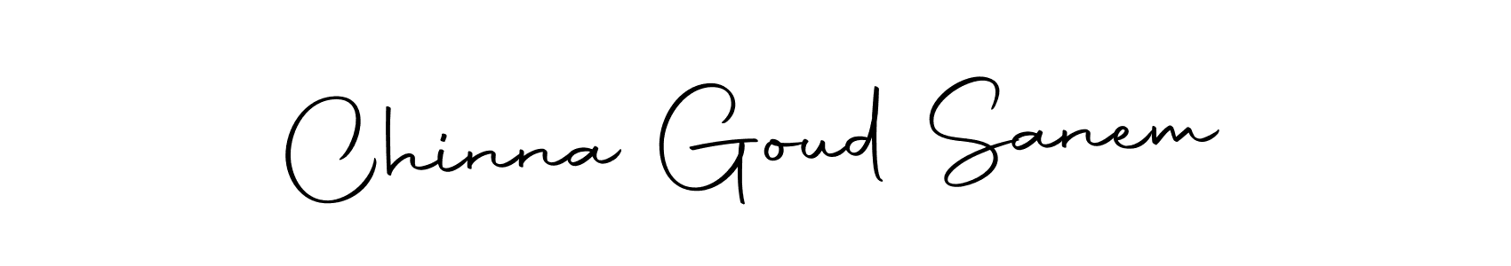 Make a beautiful signature design for name Chinna Goud Sanem. Use this online signature maker to create a handwritten signature for free. Chinna Goud Sanem signature style 10 images and pictures png