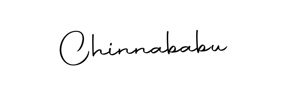 Design your own signature with our free online signature maker. With this signature software, you can create a handwritten (Autography-DOLnW) signature for name Chinnababu. Chinnababu signature style 10 images and pictures png