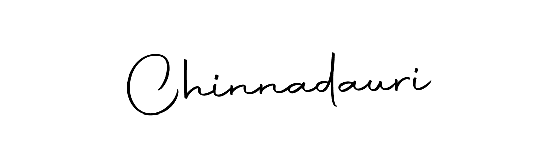 Create a beautiful signature design for name Chinnadauri. With this signature (Autography-DOLnW) fonts, you can make a handwritten signature for free. Chinnadauri signature style 10 images and pictures png