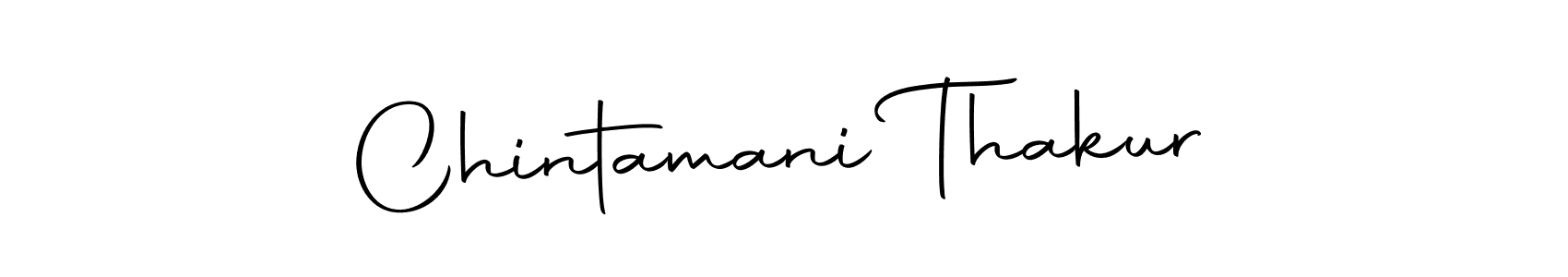 How to make Chintamani Thakur name signature. Use Autography-DOLnW style for creating short signs online. This is the latest handwritten sign. Chintamani Thakur signature style 10 images and pictures png