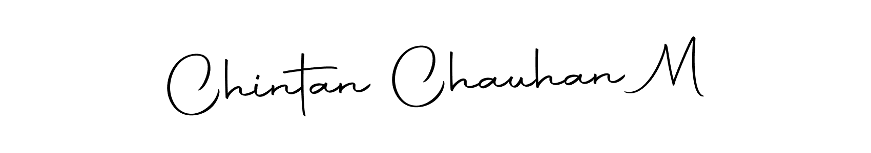 Chintan Chauhan M stylish signature style. Best Handwritten Sign (Autography-DOLnW) for my name. Handwritten Signature Collection Ideas for my name Chintan Chauhan M. Chintan Chauhan M signature style 10 images and pictures png