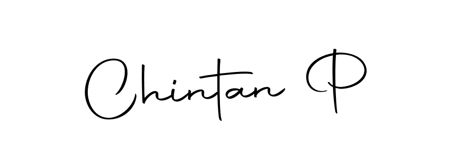 Chintan P stylish signature style. Best Handwritten Sign (Autography-DOLnW) for my name. Handwritten Signature Collection Ideas for my name Chintan P. Chintan P signature style 10 images and pictures png