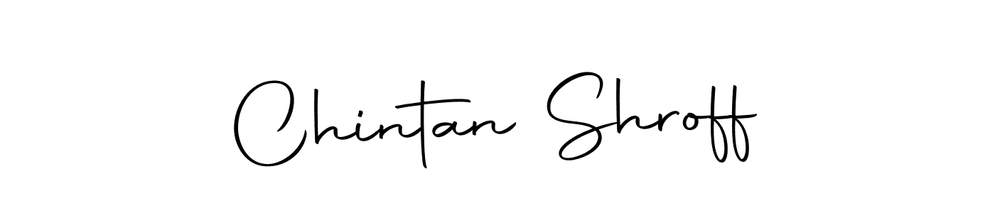 Design your own signature with our free online signature maker. With this signature software, you can create a handwritten (Autography-DOLnW) signature for name Chintan Shroff. Chintan Shroff signature style 10 images and pictures png