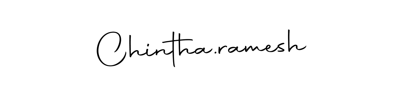 Create a beautiful signature design for name Chintha.ramesh. With this signature (Autography-DOLnW) fonts, you can make a handwritten signature for free. Chintha.ramesh signature style 10 images and pictures png