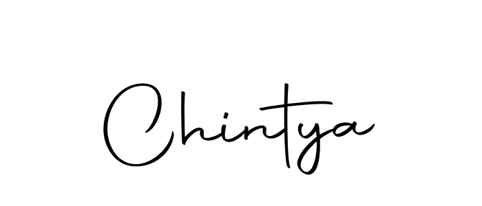 How to make Chintya signature? Autography-DOLnW is a professional autograph style. Create handwritten signature for Chintya name. Chintya signature style 10 images and pictures png