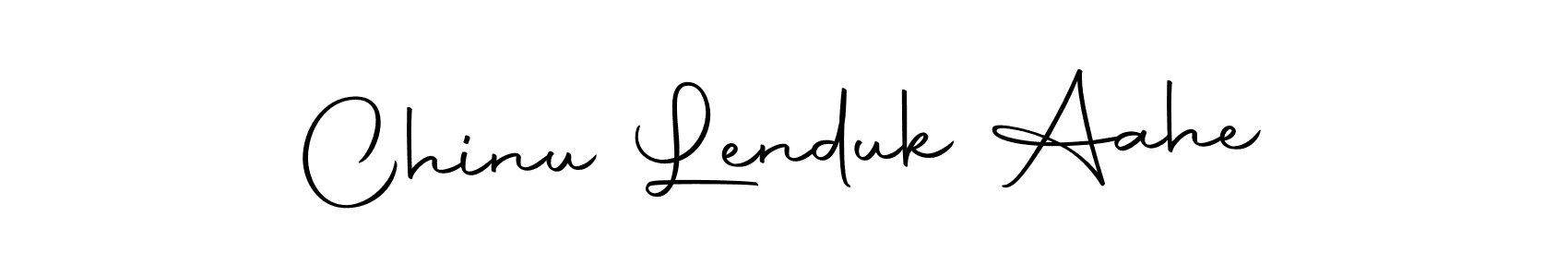 Chinu Lenduk Aahe stylish signature style. Best Handwritten Sign (Autography-DOLnW) for my name. Handwritten Signature Collection Ideas for my name Chinu Lenduk Aahe. Chinu Lenduk Aahe signature style 10 images and pictures png