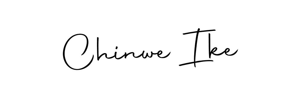 How to make Chinwe Ike name signature. Use Autography-DOLnW style for creating short signs online. This is the latest handwritten sign. Chinwe Ike signature style 10 images and pictures png