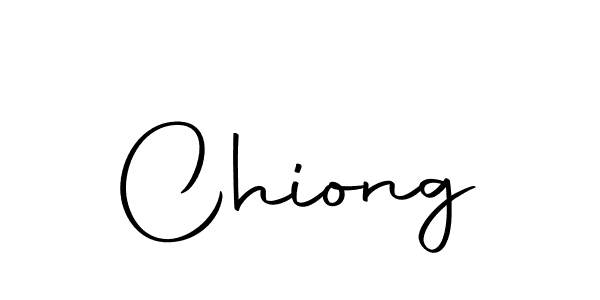 Make a beautiful signature design for name Chiong. With this signature (Autography-DOLnW) style, you can create a handwritten signature for free. Chiong signature style 10 images and pictures png