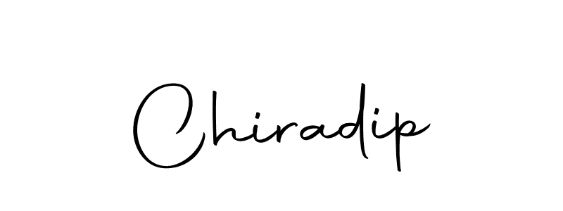 Make a beautiful signature design for name Chiradip. Use this online signature maker to create a handwritten signature for free. Chiradip signature style 10 images and pictures png