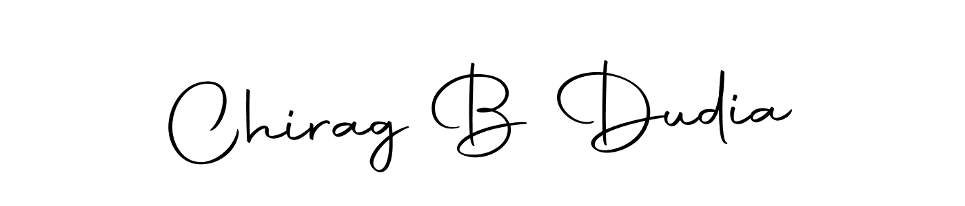 It looks lik you need a new signature style for name Chirag B Dudia. Design unique handwritten (Autography-DOLnW) signature with our free signature maker in just a few clicks. Chirag B Dudia signature style 10 images and pictures png