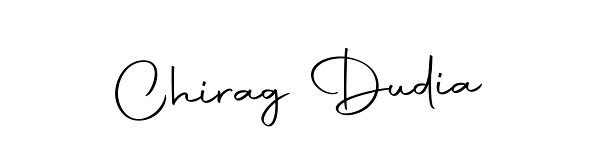 Make a beautiful signature design for name Chirag Dudia. Use this online signature maker to create a handwritten signature for free. Chirag Dudia signature style 10 images and pictures png