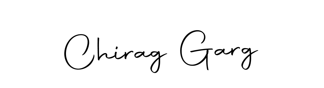 Make a beautiful signature design for name Chirag Garg. Use this online signature maker to create a handwritten signature for free. Chirag Garg signature style 10 images and pictures png