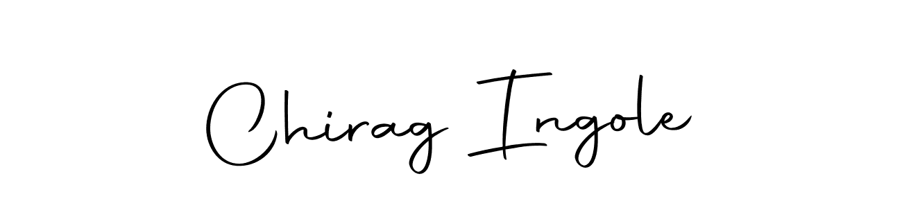 Create a beautiful signature design for name Chirag Ingole. With this signature (Autography-DOLnW) fonts, you can make a handwritten signature for free. Chirag Ingole signature style 10 images and pictures png