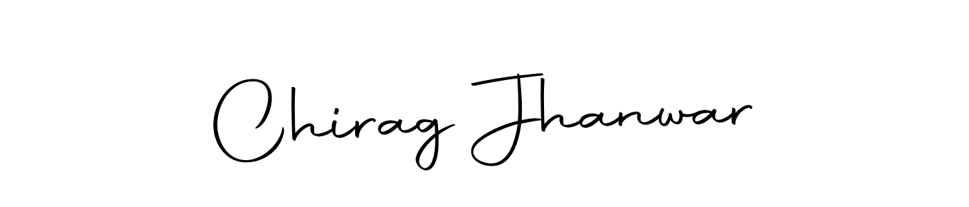 Create a beautiful signature design for name Chirag Jhanwar. With this signature (Autography-DOLnW) fonts, you can make a handwritten signature for free. Chirag Jhanwar signature style 10 images and pictures png