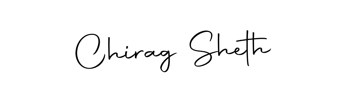 Design your own signature with our free online signature maker. With this signature software, you can create a handwritten (Autography-DOLnW) signature for name Chirag Sheth. Chirag Sheth signature style 10 images and pictures png