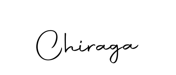 Make a beautiful signature design for name Chiraga. Use this online signature maker to create a handwritten signature for free. Chiraga signature style 10 images and pictures png