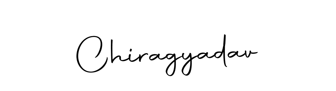 Design your own signature with our free online signature maker. With this signature software, you can create a handwritten (Autography-DOLnW) signature for name Chiragyadav. Chiragyadav signature style 10 images and pictures png