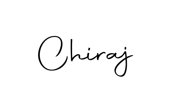Make a beautiful signature design for name Chiraj. With this signature (Autography-DOLnW) style, you can create a handwritten signature for free. Chiraj signature style 10 images and pictures png