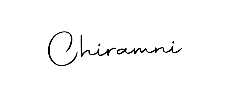 Create a beautiful signature design for name Chiramni. With this signature (Autography-DOLnW) fonts, you can make a handwritten signature for free. Chiramni signature style 10 images and pictures png