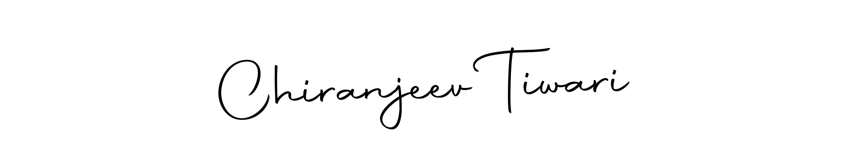 Create a beautiful signature design for name Chiranjeev Tiwari. With this signature (Autography-DOLnW) fonts, you can make a handwritten signature for free. Chiranjeev Tiwari signature style 10 images and pictures png