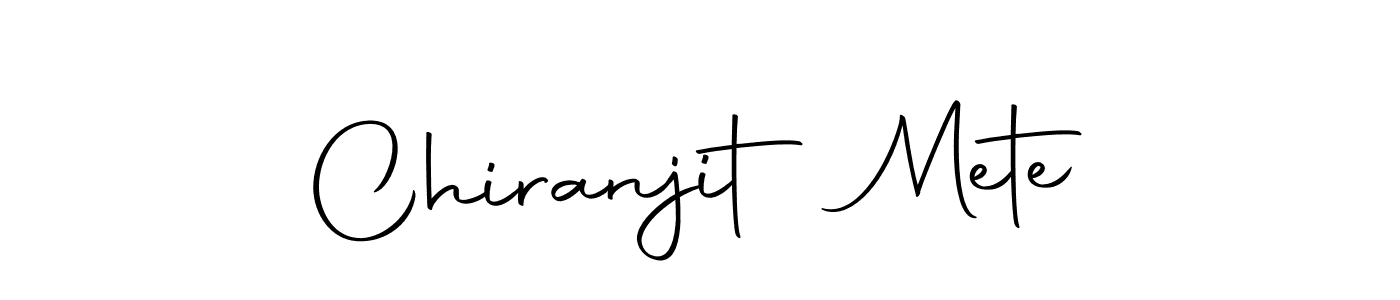 Make a short Chiranjit Mete signature style. Manage your documents anywhere anytime using Autography-DOLnW. Create and add eSignatures, submit forms, share and send files easily. Chiranjit Mete signature style 10 images and pictures png