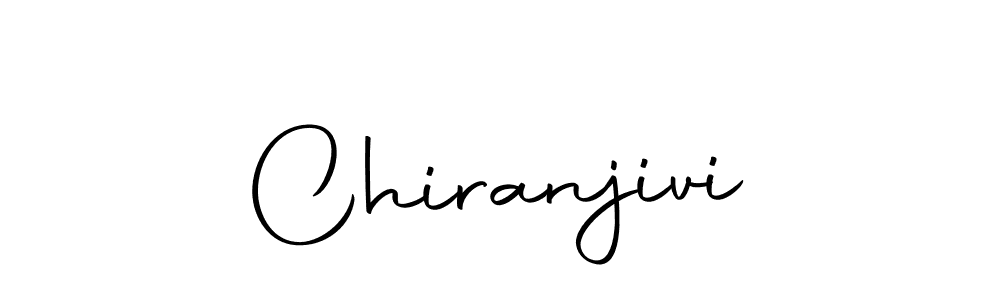 Design your own signature with our free online signature maker. With this signature software, you can create a handwritten (Autography-DOLnW) signature for name Chiranjivi. Chiranjivi signature style 10 images and pictures png