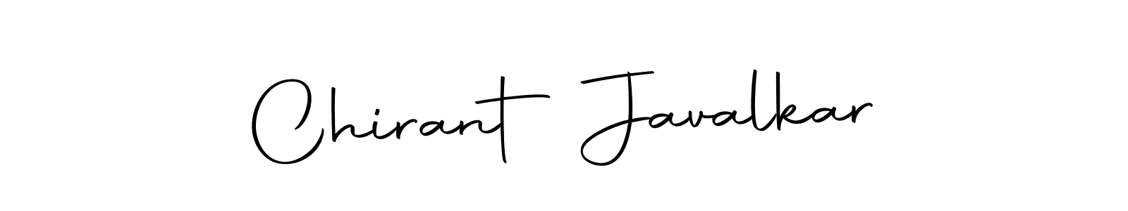 Similarly Autography-DOLnW is the best handwritten signature design. Signature creator online .You can use it as an online autograph creator for name Chirant Javalkar. Chirant Javalkar signature style 10 images and pictures png