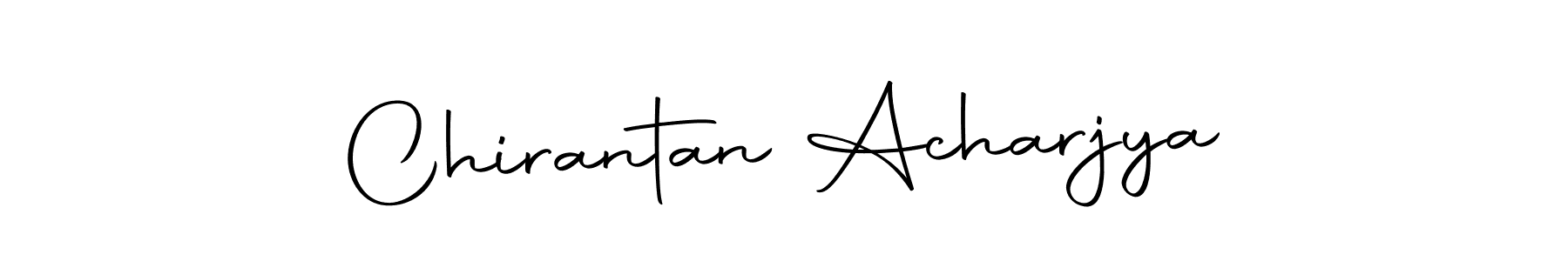 Make a beautiful signature design for name Chirantan Acharjya. Use this online signature maker to create a handwritten signature for free. Chirantan Acharjya signature style 10 images and pictures png