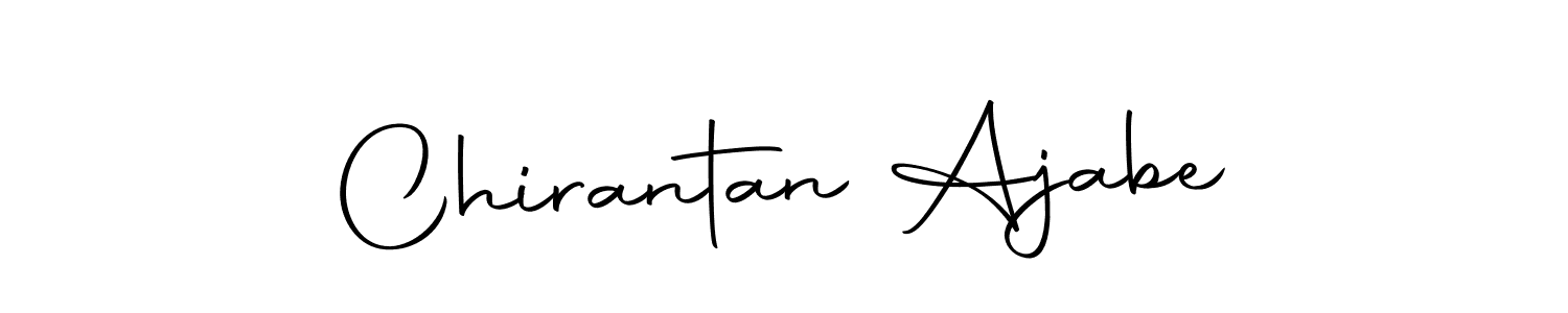 Make a short Chirantan Ajabe signature style. Manage your documents anywhere anytime using Autography-DOLnW. Create and add eSignatures, submit forms, share and send files easily. Chirantan Ajabe signature style 10 images and pictures png